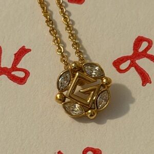 Givenchy Gold Pendant Necklace